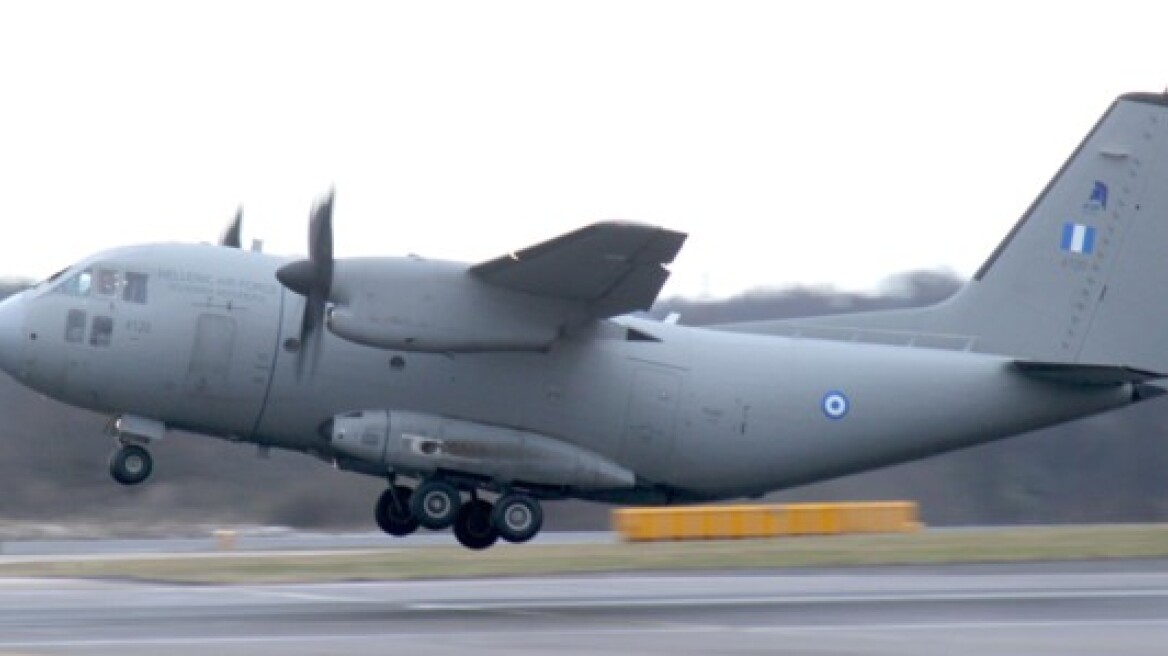 Περιπέτεια για ένα C27 της Πολεμικής Αεροπορίας