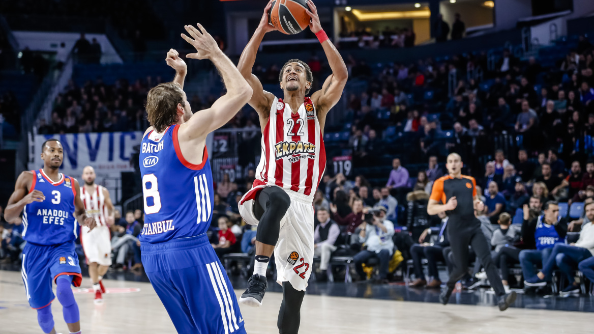 Εφές-Ολυμπιακός 58-61: Αλύγιστος (και) στην Πόλη!