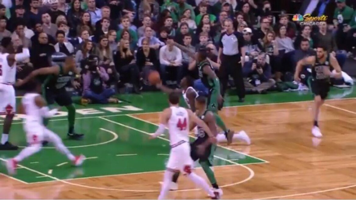 Απίστευτο: Έβαλε buzzer-beater γονατιστός ο Γκραντ!