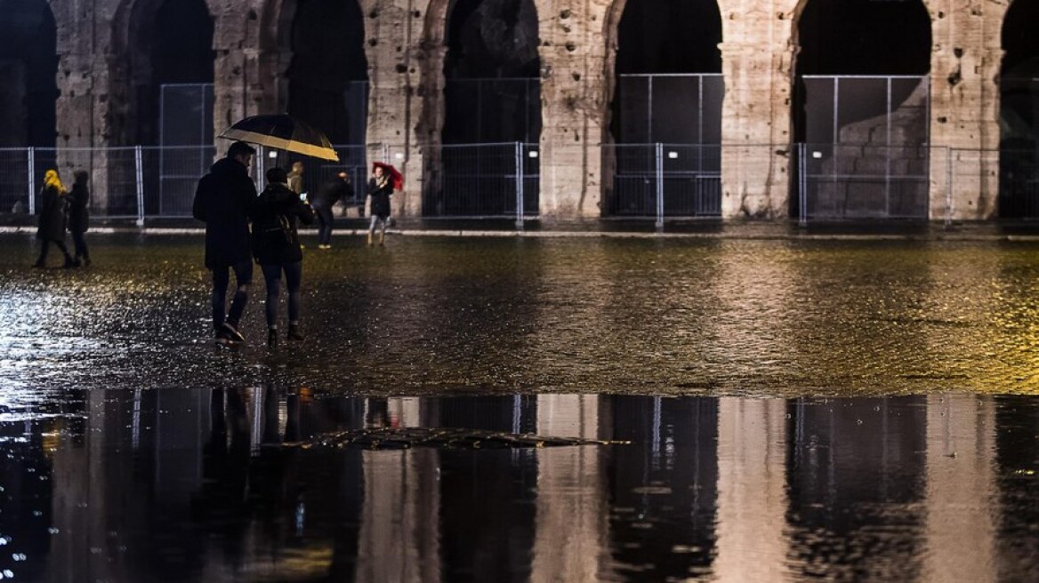 Ιταλία: Η σφοδρή κακοκαιρία έκανε την Ρώμη... Βενετία!