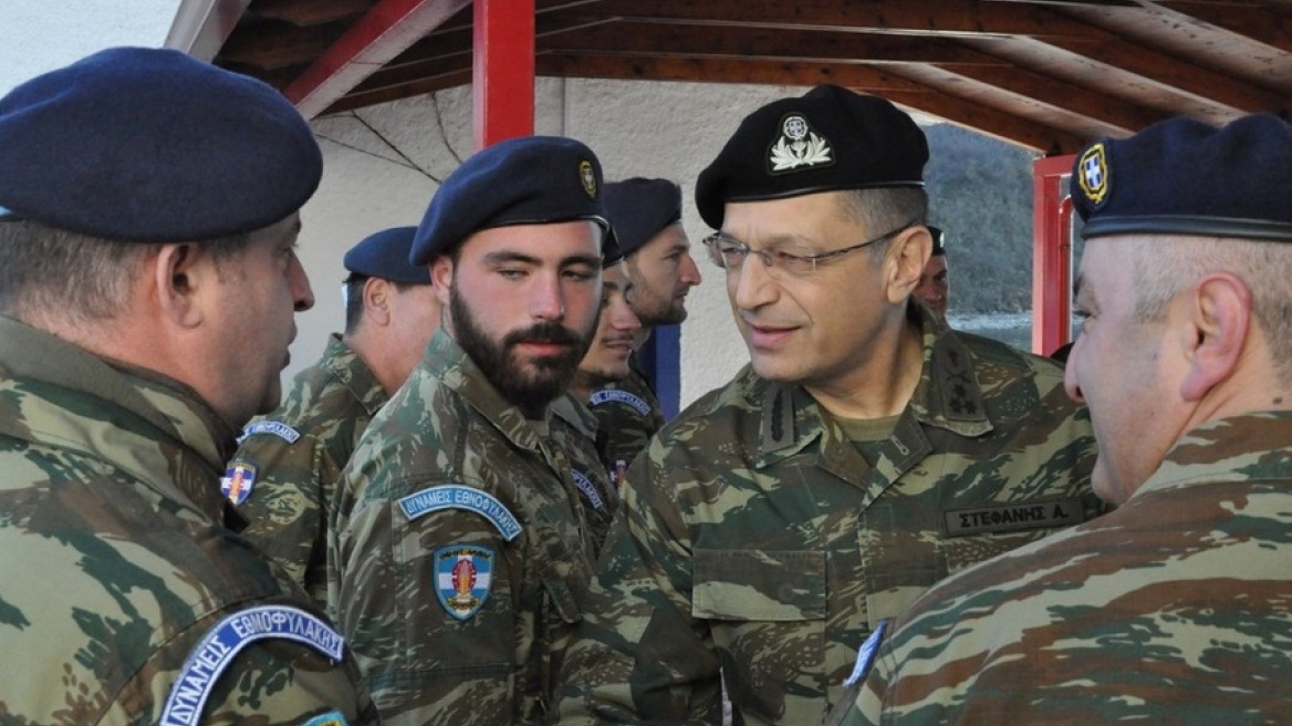 Επίσκεψη του Αρχηγού ΓΕΣ σε φυλάκια της ζώνης ευθύνης του Γ' Σώματος Στρατού