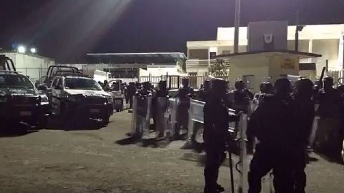 Μεξικό: Τουλάχιστον έξι αστυνομικοί νεκροί σε εξέγερση φυλακής