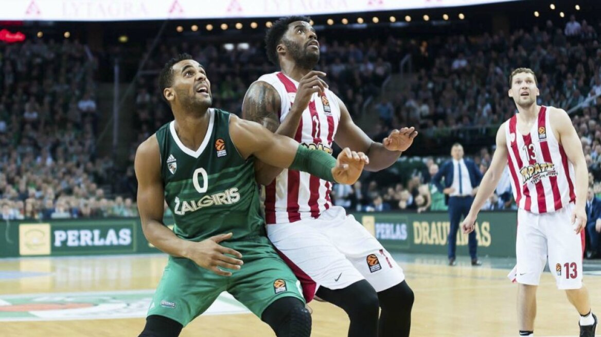 Με Ζαλγκίρις ή Ρεάλ στα playoffs ο Ολυμπιακός