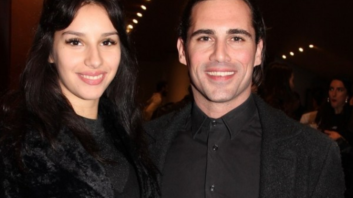 Το φιλί του Άνθιμου Ανανιάδη στον... αγέννητο γιο του 