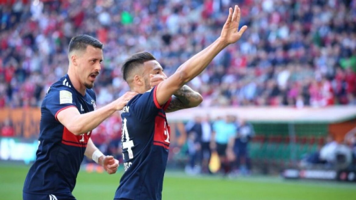 Άουγκσμπουργκ-Μπάγερν 1-4: Έκτο σερί πρωτάθλημα για τους ασταμάτητους Βαυαρούς!