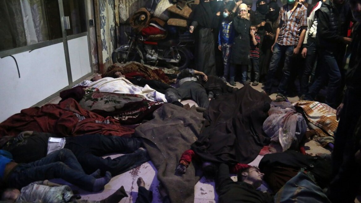 Τουλάχιστον 60 άνθρωποι έχουν πεθάνει από τη χημική επίθεση στην Ντούμα