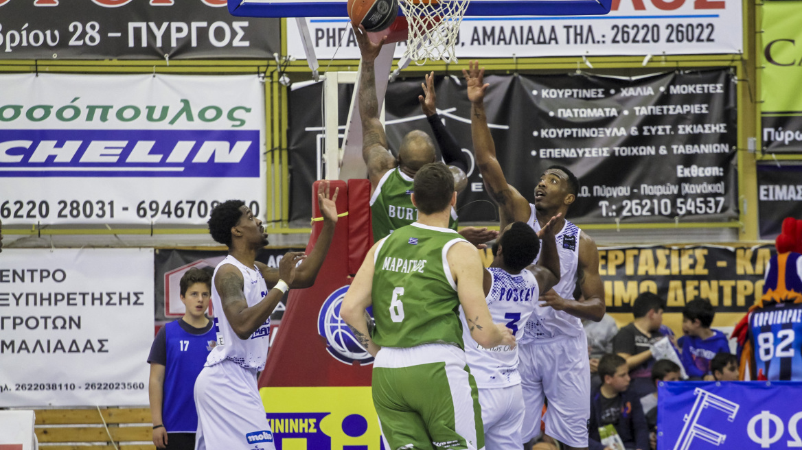 Κόροιβος-ΓΣΛ Φάρος 73-55: Πήραν οξυγόνο στην Αμαλιάδα