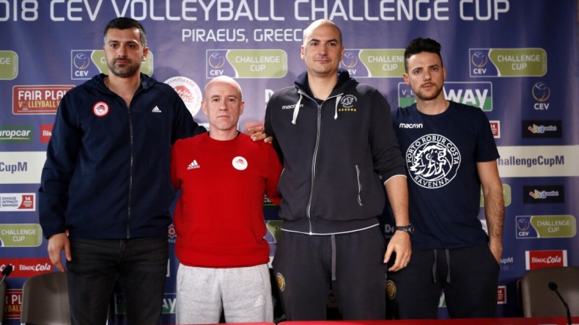Βόλεϊ: Έτοιμοι να γράψουν ιστορία και οι άνδρες του Ολυμπιακού