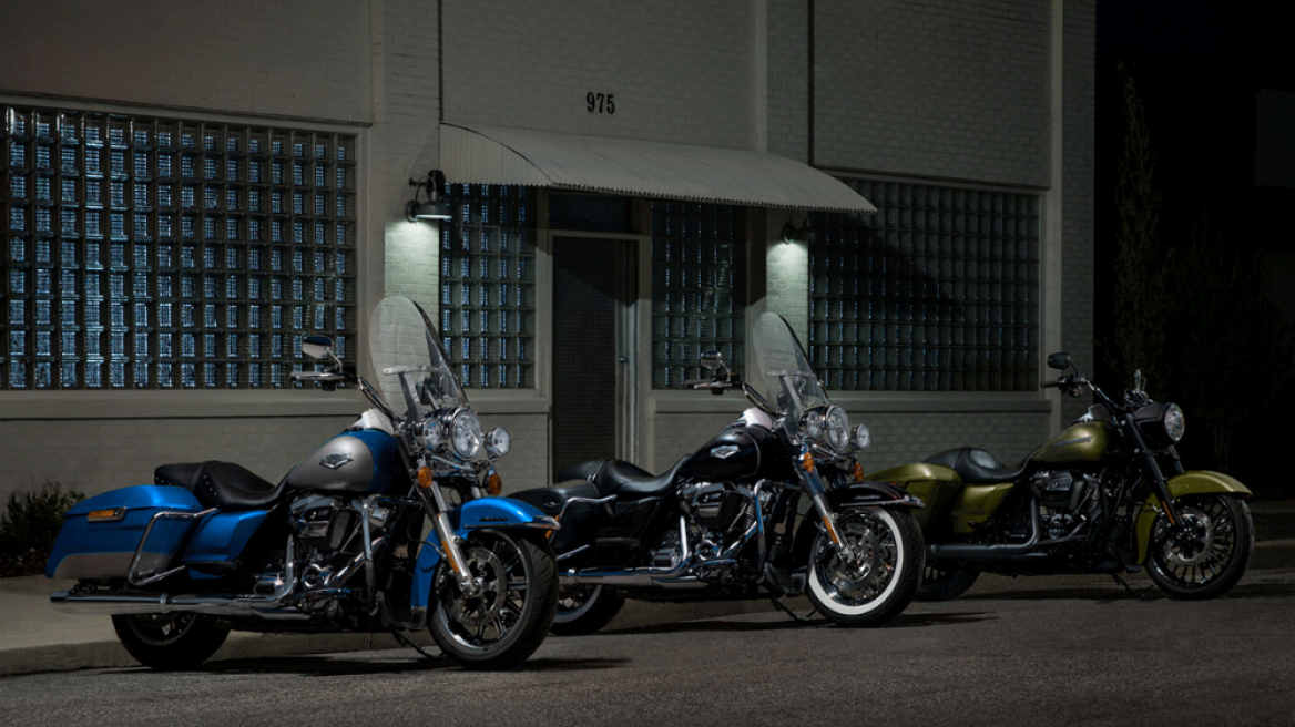 Νέες μοτοσικλέτες τουρισμού από τη Harley-Davidson