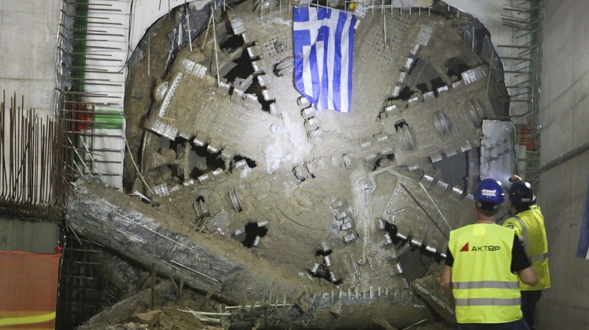 Στο σταθμό «Νομαρχία» του μετρό Θεσσαλονίκης ο μετροπόντικας «Φρίξος»