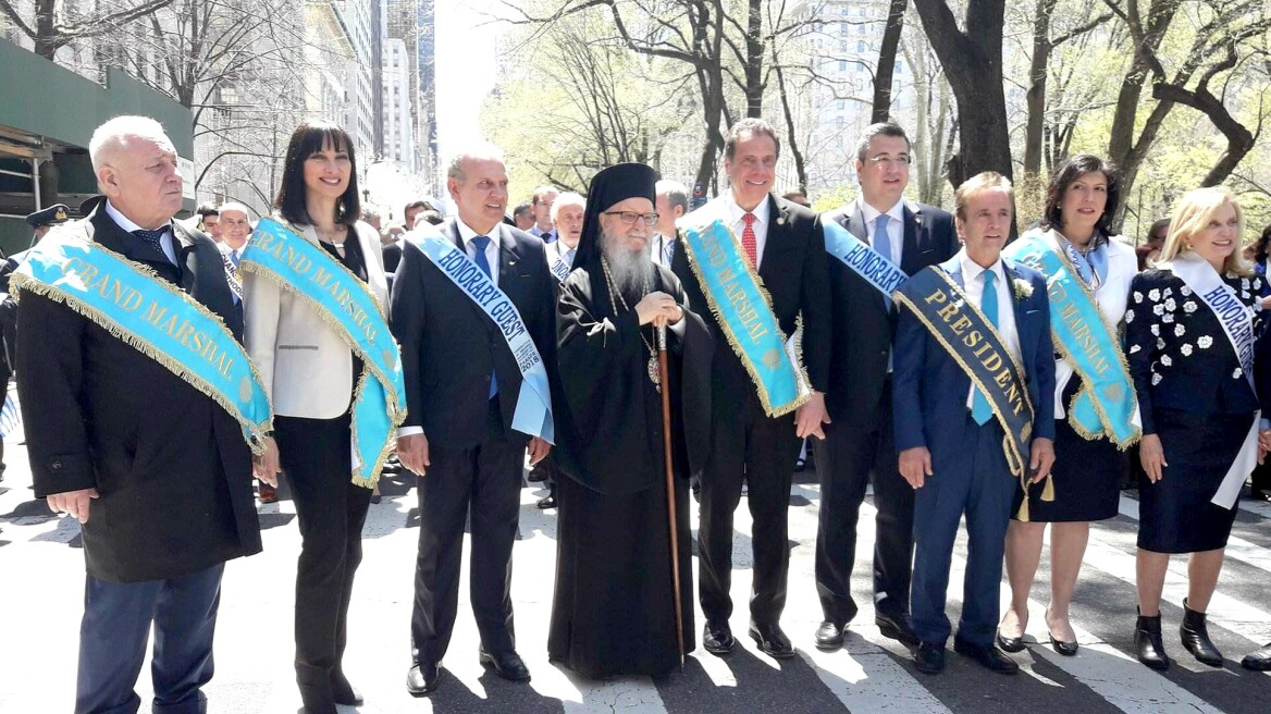 Στη Νέα Υόρκη για τις εκδηλώσεις της 25ης Μαρτίου η Έλενα Κουντουρά