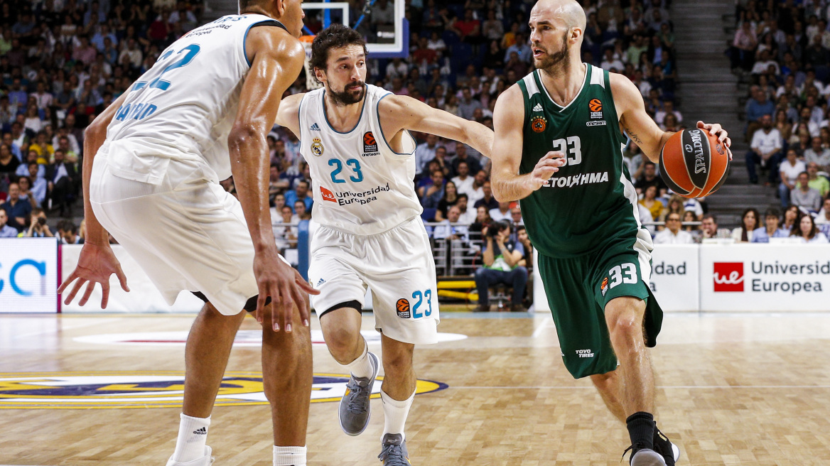  Ρεάλ Μαδρίτης-Παναθηναϊκός 89-82: Δεν τον άφησαν να ολοκληρώσει μια επική ανατροπή
