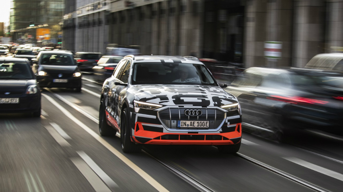 Το Audi e-tron παίρνει μέρος σε πείραμα