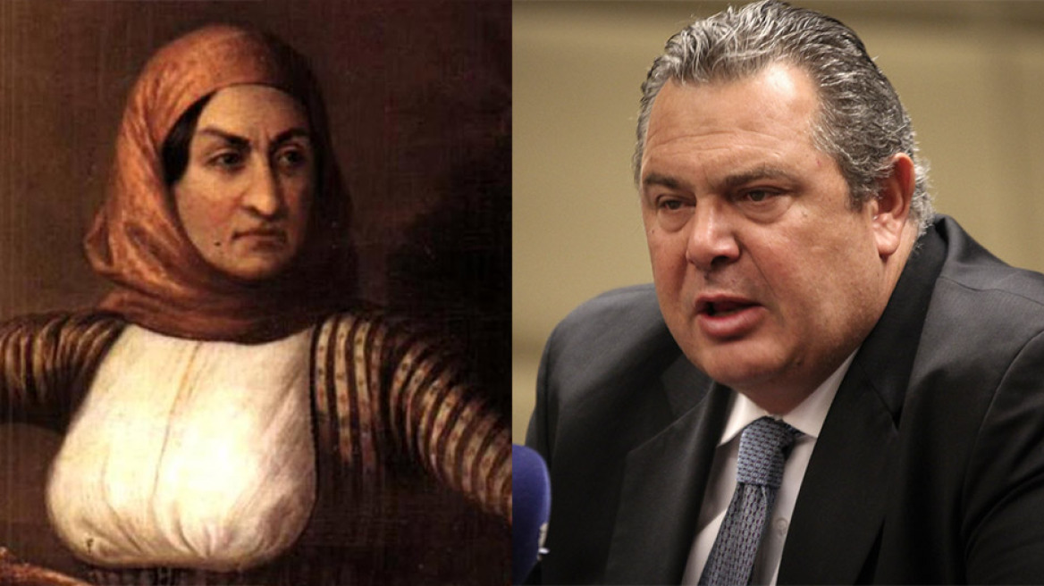 «Μπουρλότο» στο Twitter από την απόφαση Καμμένου για την Μπουμπουλίνα