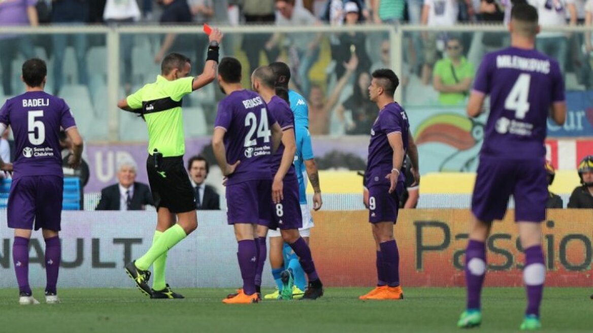Φιορεντίνα-Νάπολι 3-0: Άναψε "κόκκινο" στον τίτλο ο Σιμεόνε