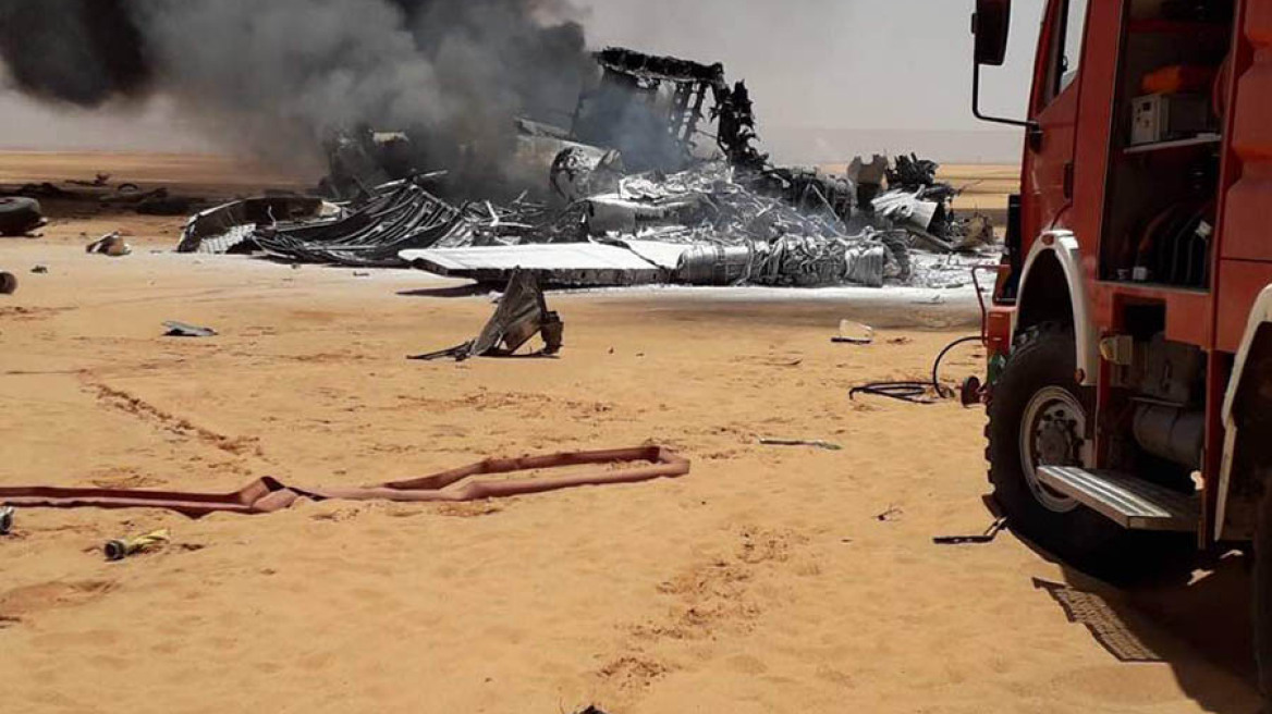 Τραγωδία στη Λιβύη: Τρεις νεκροί από πτώση αεροπλάνου
