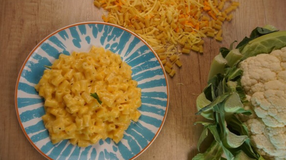 Mac & cheese με κουνουπίδι