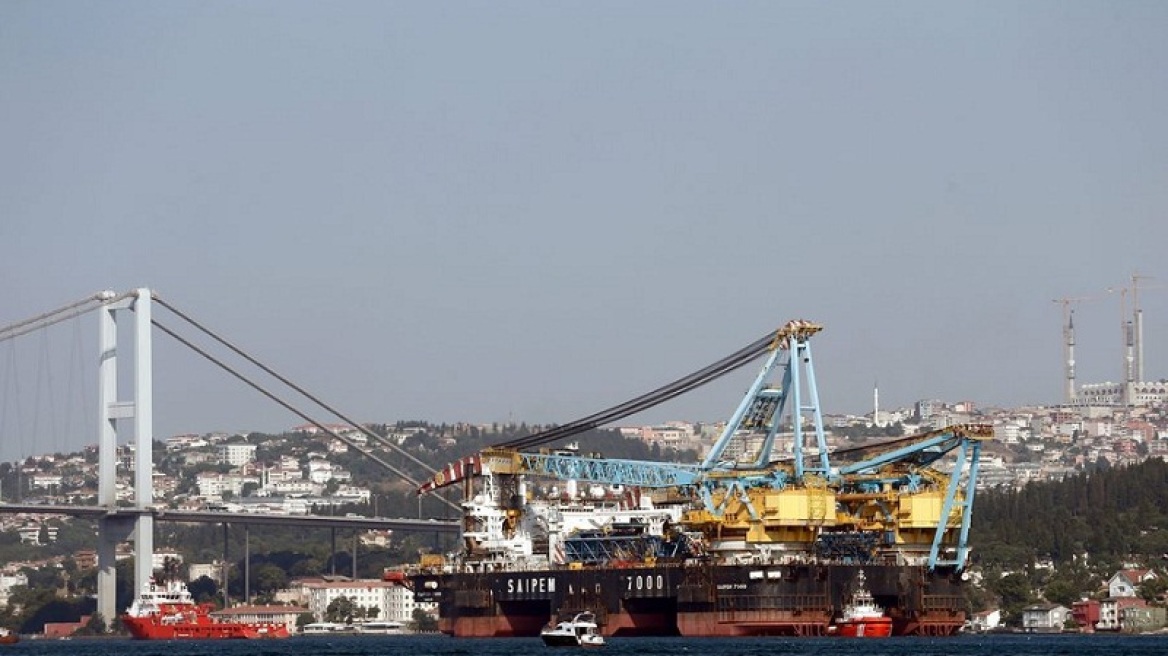 Ολοκληρώθηκε η κατασκευή της πρώτης γραμμής του Turkish Stream