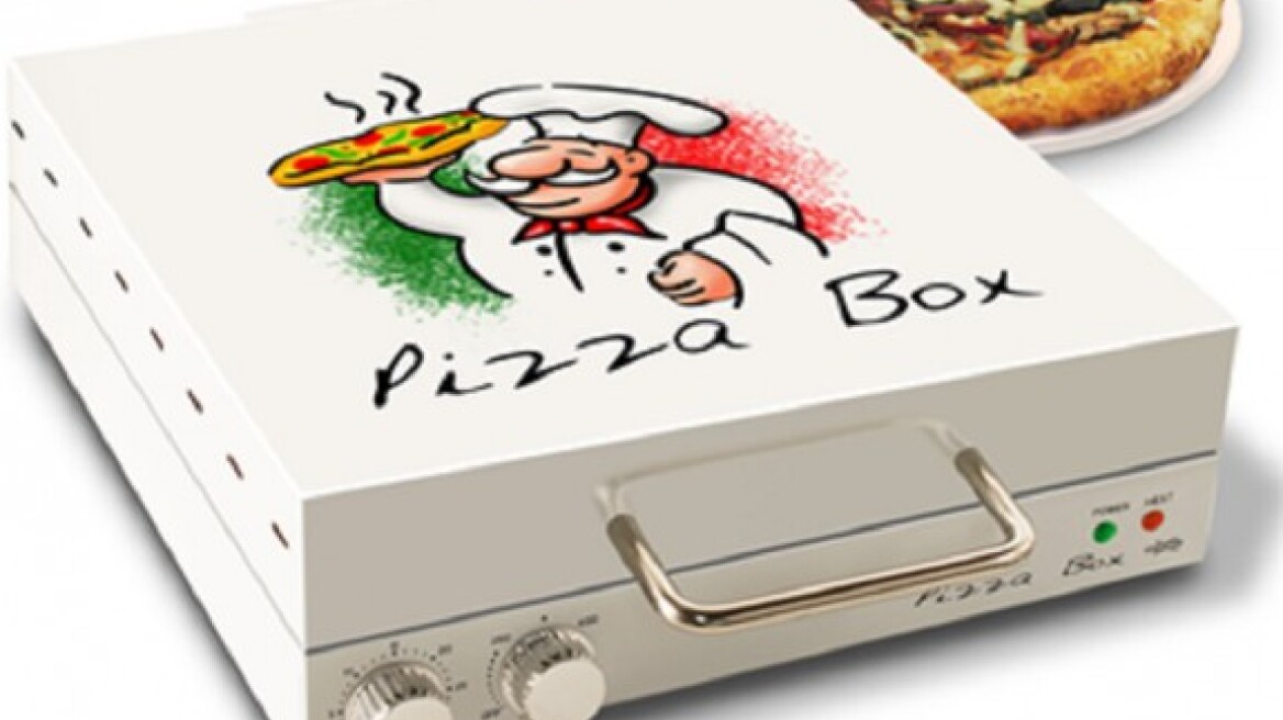 Αυτό δεν είναι ένα απλό κουτί πίτσας, αλλά φούρνος!
