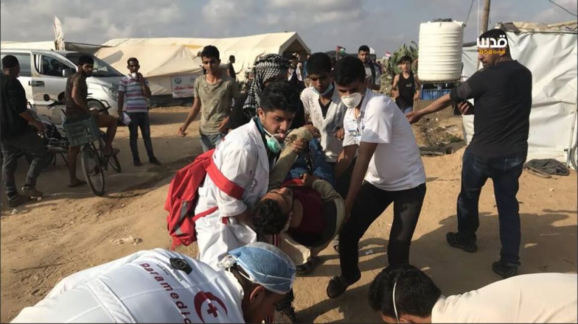 Η Λωρίδα της Γάζας στις «φλόγες»: Ένας Παλαιστίνιος νεκρός και 16 τραυματίες