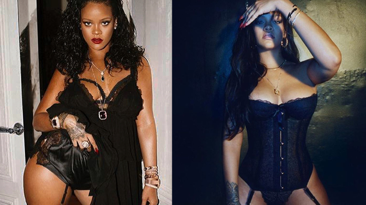 Τα καυτά εσώρουχα της Ριάνα με το ολόγραμμά της