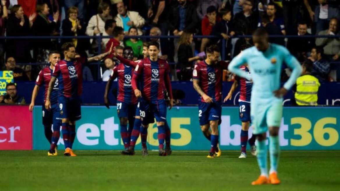 Λεβάντε - Μπαρτσελόνα 5-4: Adios στο αήττητο με πεντάρα!
