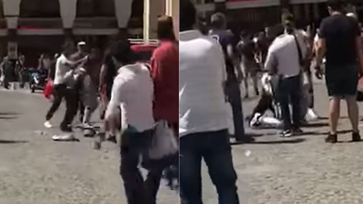 Βίντεο: Περαστικός ξυλοφορτώνει Πακιστανό που πήγε να κλέψει στη Θεσσαλονίκη