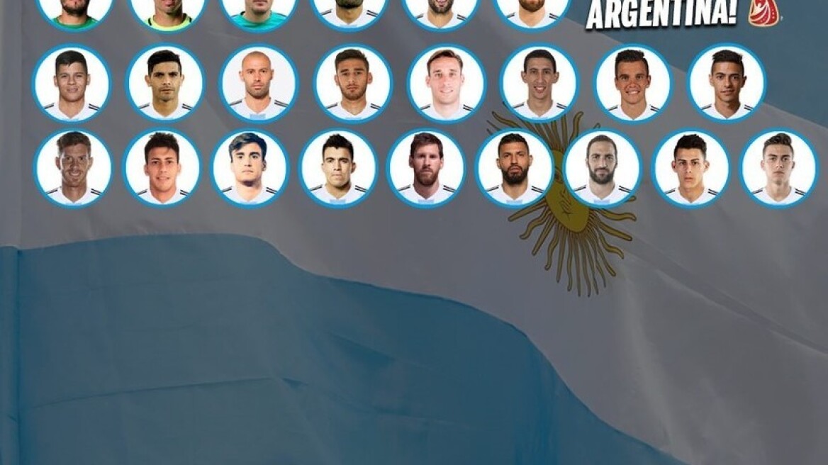 Μουντιάλ 2018: Εκτός λίστας ο Ικάρντι, μέσα ο Ντιμπάλα στην Αργεντινή