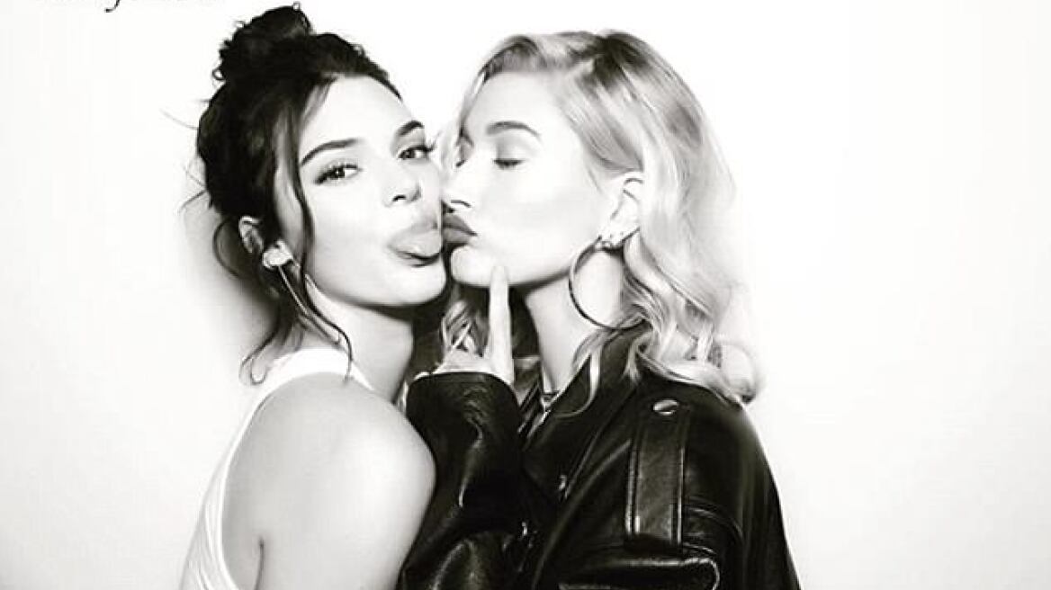 Κένταλ Τζένερ & Χάλεϊ Μπάλντγουιν τόπλες στο Instagram 