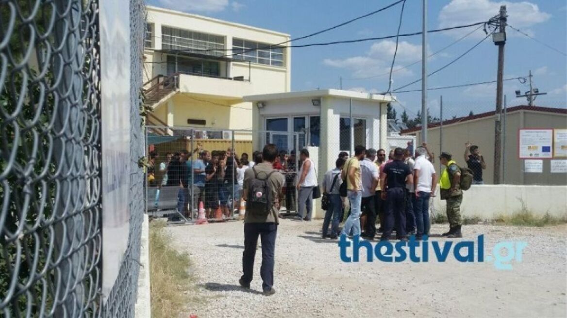 Άγριο ξύλο μεταξύ μεταναστών στο κέντρο φιλοξενίας στα Διαβατά