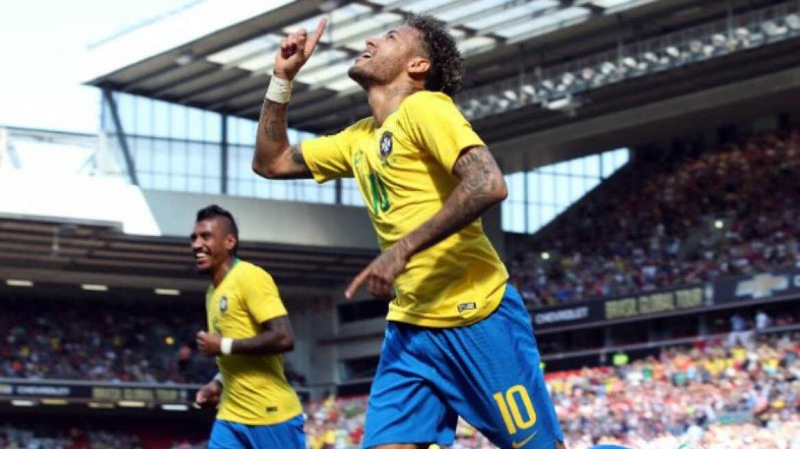 Βραζιλία-Κροατία 2-0: Χόρεψε σάμπα με Νεϊμάρ (βίντεο)