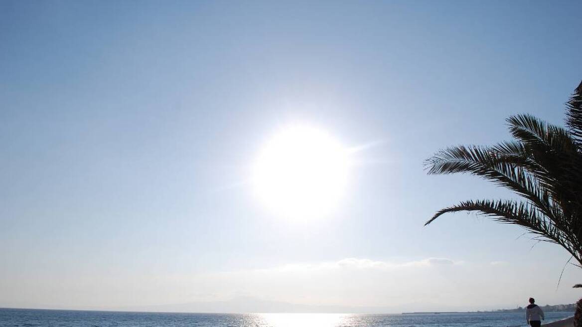 Αίθριος ο καιρός σήμερα με αρκετή ζέστη