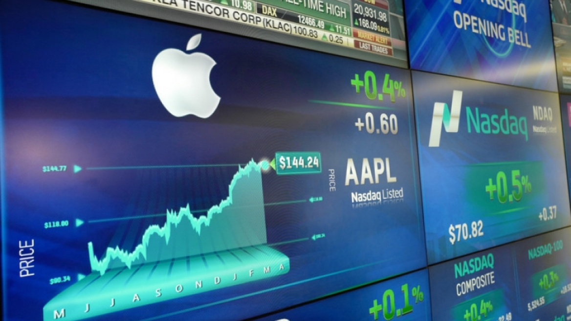 Νέα ρεκόρ για Nasdaq με «μπροστάρηδες» Apple & Amazon
