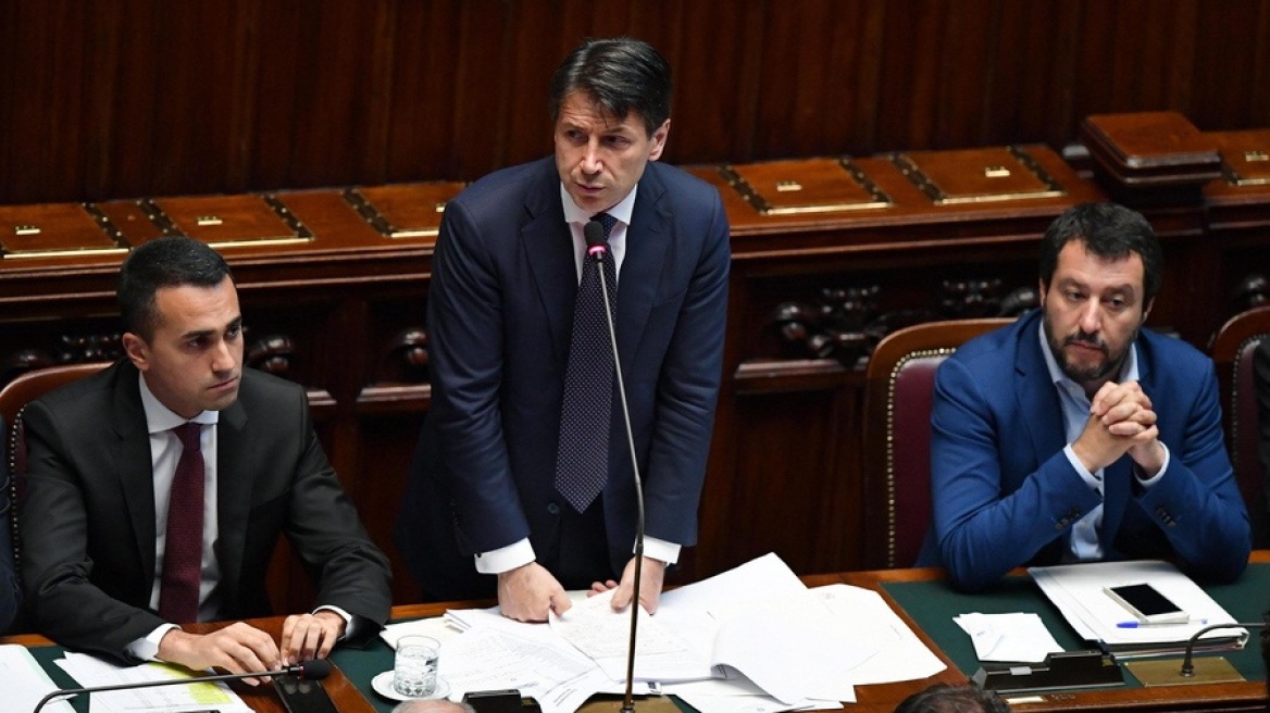 Ιταλία: H βουλή έδωσε ψήφο εμπιστοσύνης στην κυβέρνηση του Τζουζέπε Κόντε 