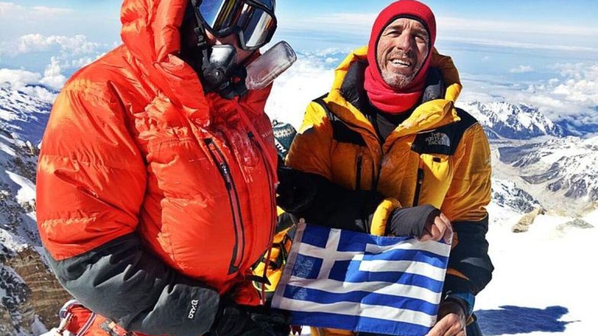 «Πρέπει να νικήσεις τον εαυτό σου» λέει ένας από τους πρώτους Έλληνες που κατέκτησαν τη δυσκολότερη κορυφή των Ιμαλαΐων
