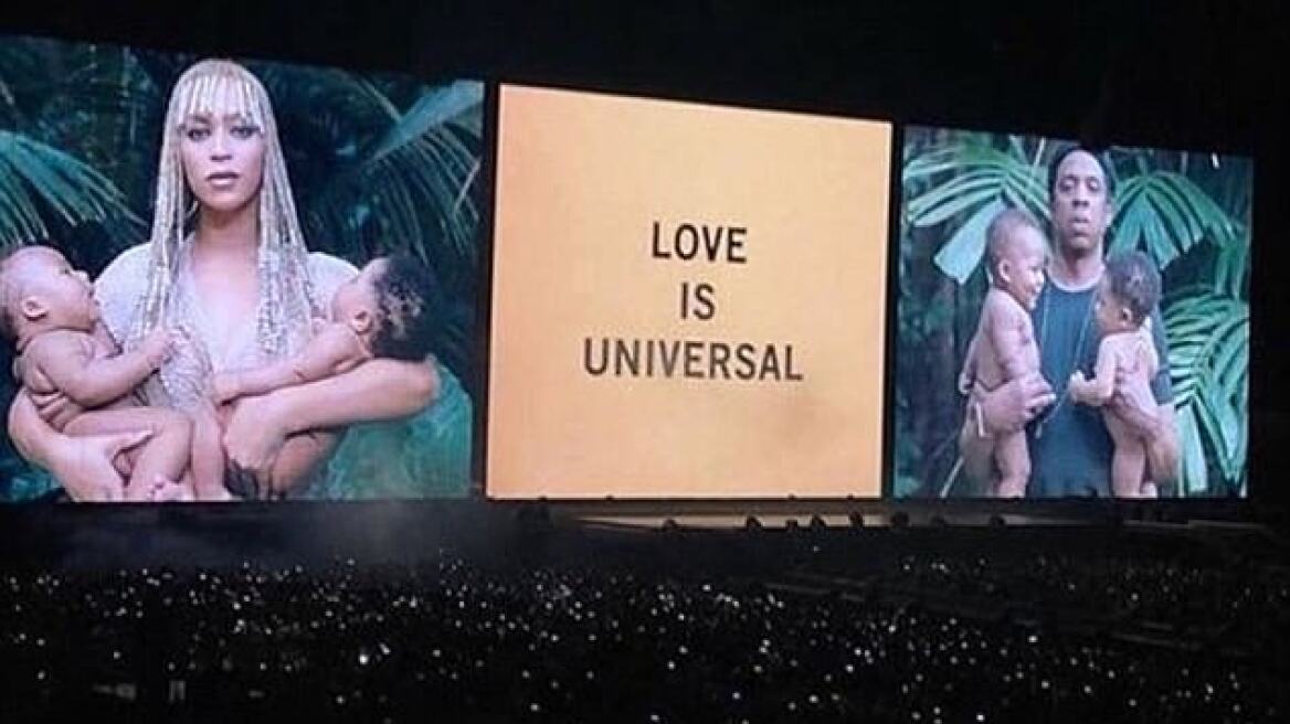 H Μπιγιονσέ ανοίγει τις συναυλίες της με τα δίδυμα αγκαλιά