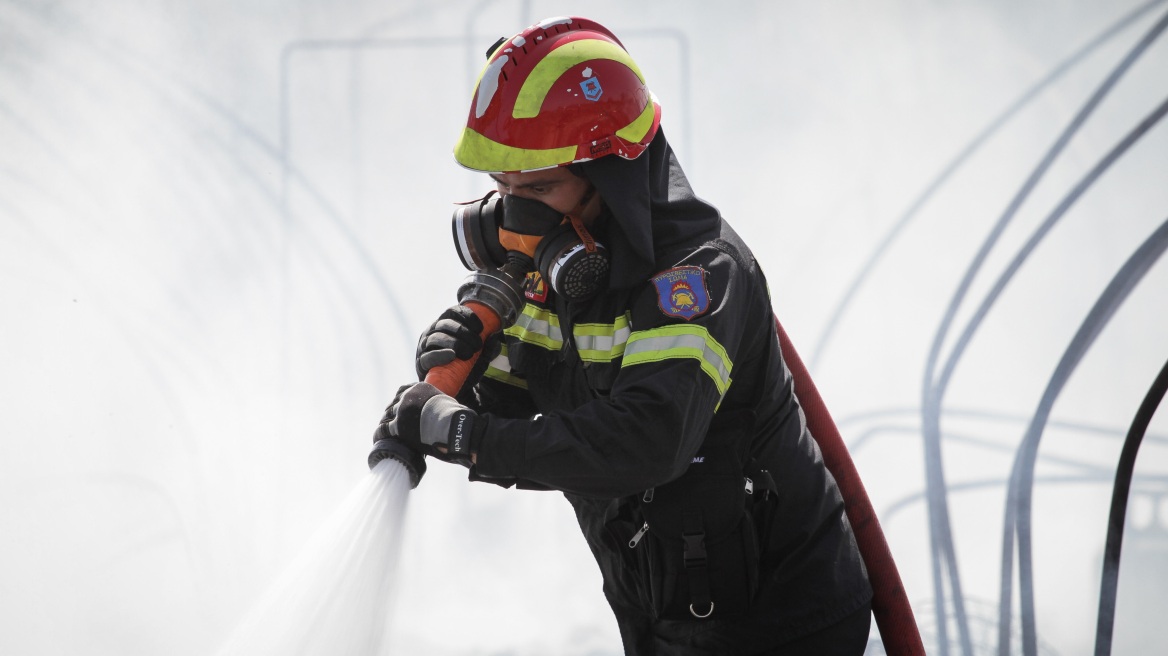 Πυρκαγιά σε δασική έκταση στα Αμπέλια Αγρινίου