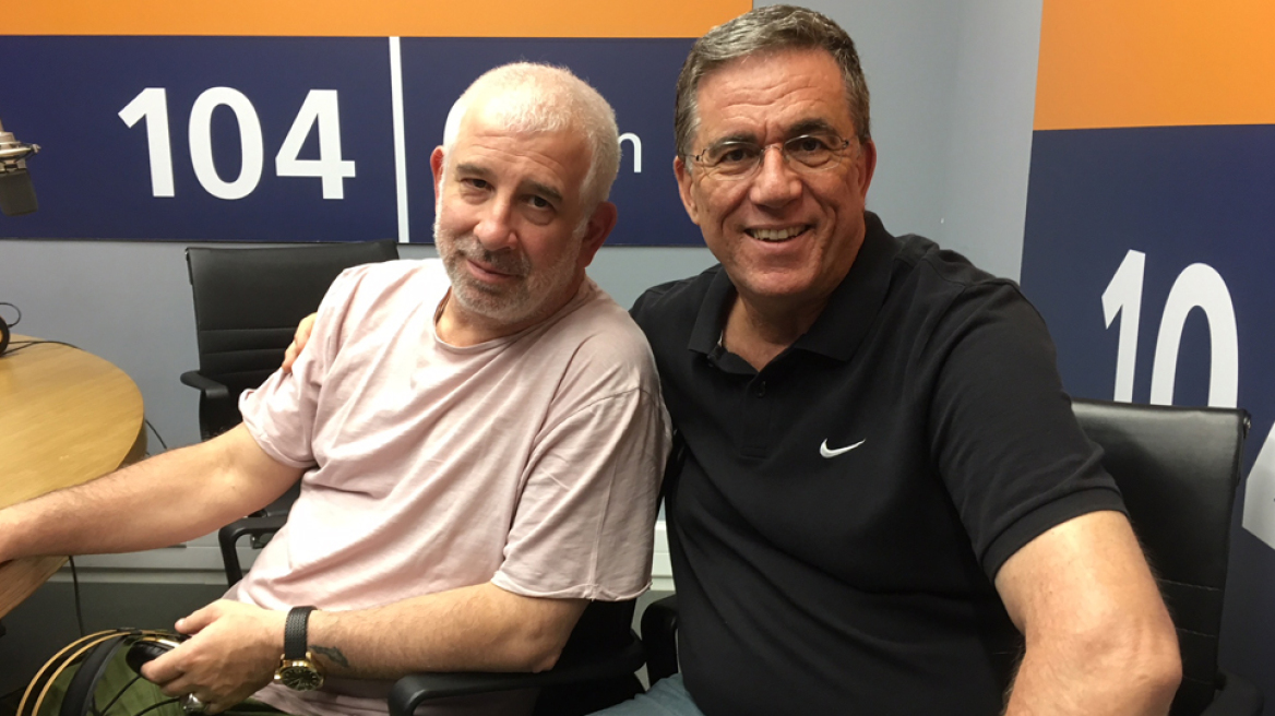 Βίντεο: Ο Πέτρος Φιλιππίδης στο ΘΕΜΑ 104,6