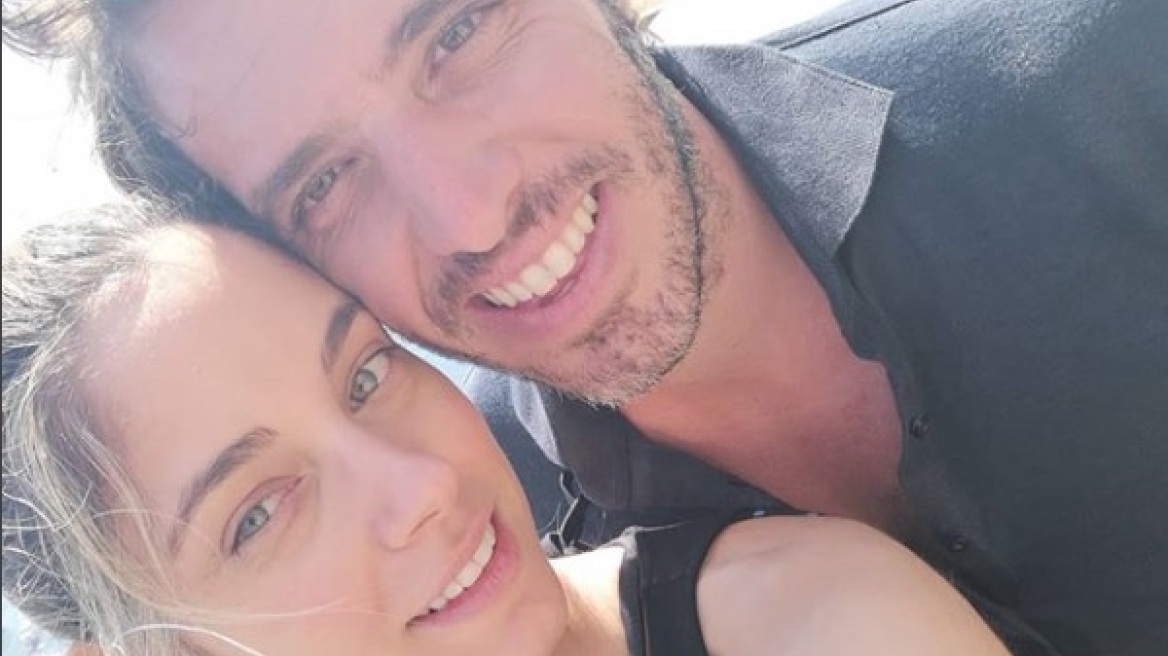 Η Δούκισσα Νομικού ευχήθηκε στον άνδρα της χρόνια πολλά