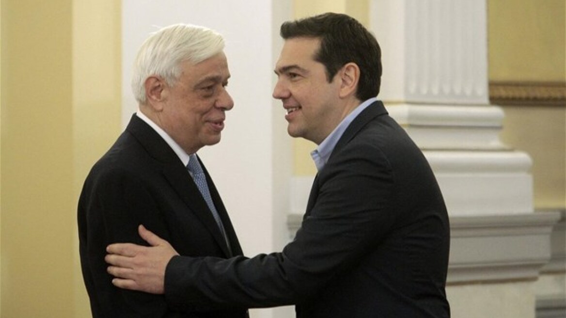 Τον Προκόπη Παυλόπουλο ενημερώνει στις 14:00 ο Αλέξης Τσίπρας