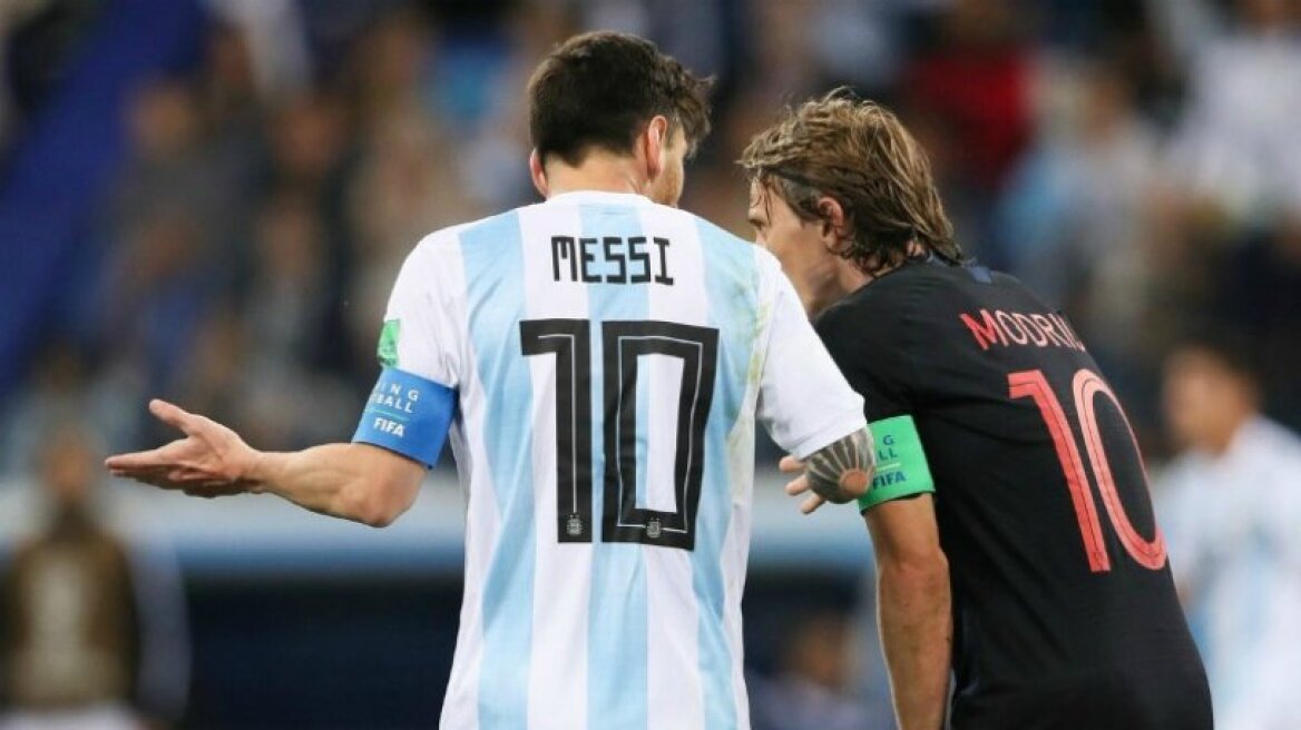 Μόντριτς: «Απίστευτος ο Μέσι, αλλά δεν μπορεί να τα κάνει όλα μόνος του» 