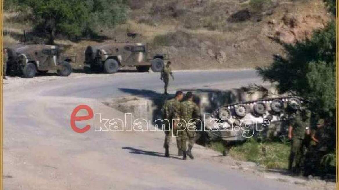 Φωτογραφία: Τραυματίστηκαν πέντε στρατιώτες της ΕΛΔΥΚ κατά τη διάρκεια άσκησης