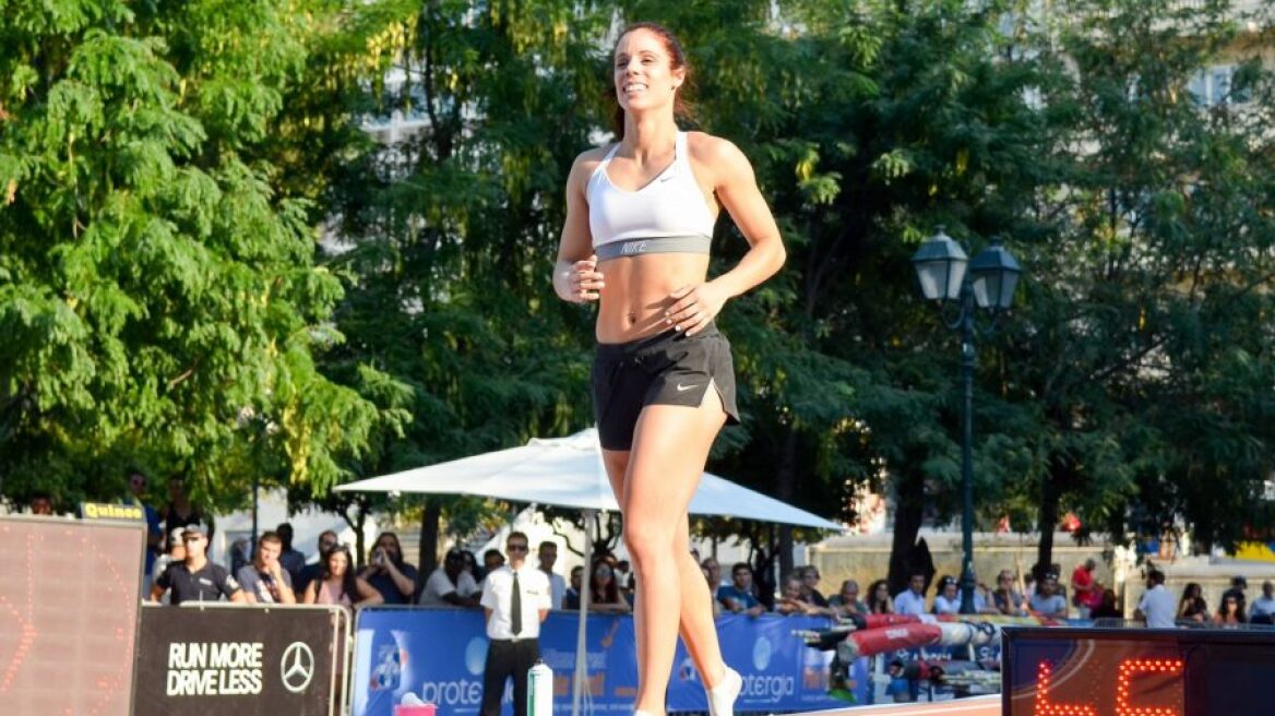 H Kατερίνα Στεφανίδη έκανε νέο ρεκόρ αγώνα στο άλμα επί κοντώ