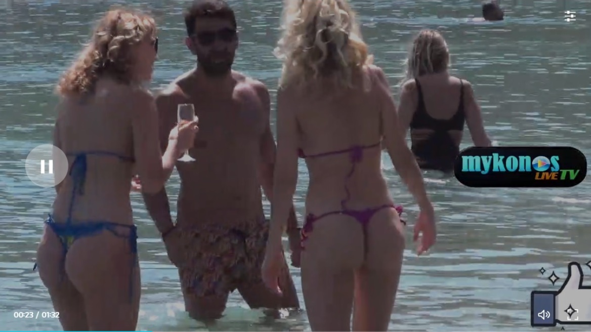 Αναστέναξε η Μύκονος από τα στρινγκ στις παραλίες