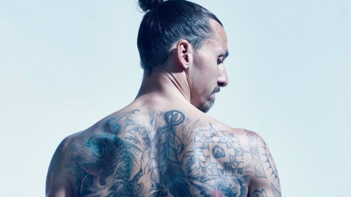 Φωτογραφίες: Ο Ιμπραΐμοβιτς έχει τατουάζ μέχρι και στα οπίσθια