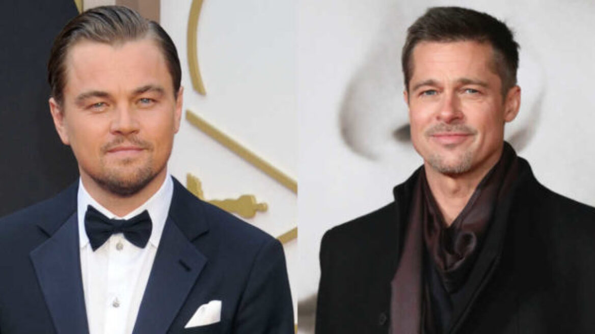 Leonardo DiCaprio & Brad Pitt αγνώριστοι για τη νέα τους ταινία!
