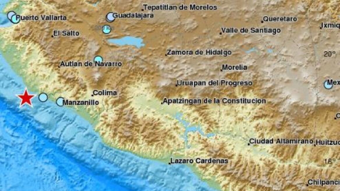 Σεισμός 6,1 βαθμών «χτύπησε» το δυτικό Μεξικό