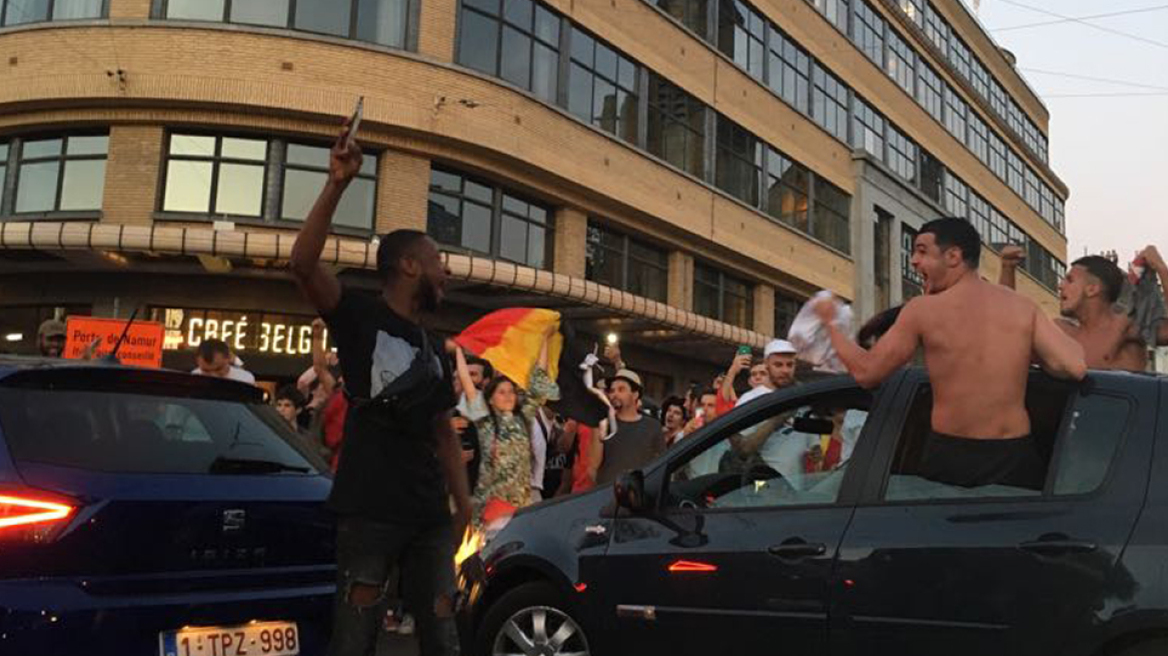 Μουντιάλ 2018: Τρελοί πανηγυρισμοί στο Βέλγιο για την πρόκριση