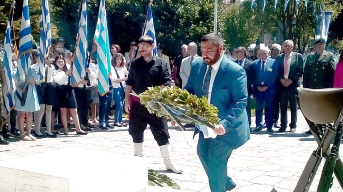 Αποδοκιμασίες για τον εκπρόσωπο της κυβέρνησης στην τελετή για την επέτειο απελευθέρωσης της Δράμας