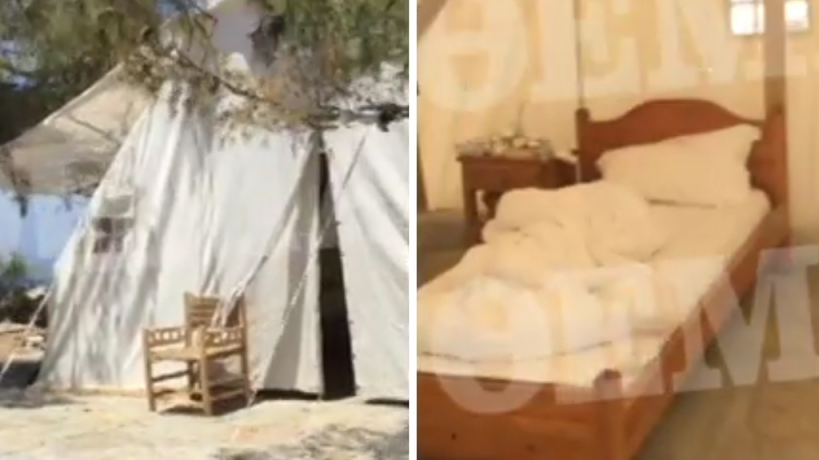 Μύκονος: Μετά τα κοντέινερ... σκηνές από την Αίγυπτο για τους εργάτες - μετανάστες